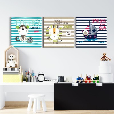 Σετ με Ζωάκια, Παιδικά, Multipanel, 150 x 50 εκ.