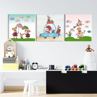 Houseart Παραμύθι η εκδρομή, Παιδικά, Multipanel, 150 x 50 εκ.