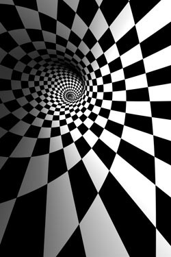 3D σπειροειδείς σκακιέρα