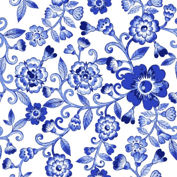 Μπλε λουλούδια