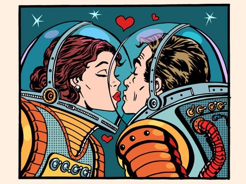 Φιλιά στο διαστημά