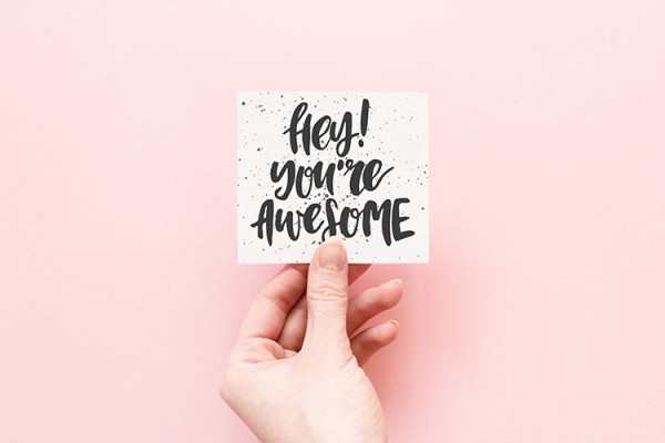 You're awesome