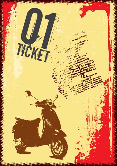 Μοτοσικλέτα 01 ticket