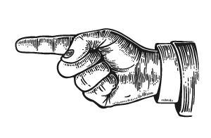 Hand vector