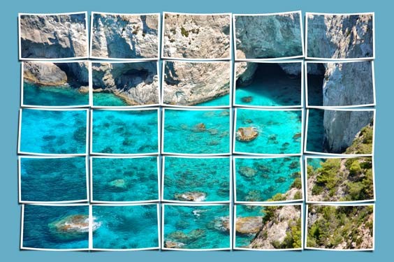 Βραχώδη παραλία στη Ζάκυνθο
