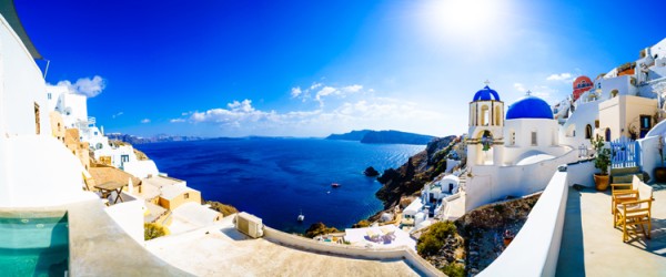Πανοραμική θέα από την Οία