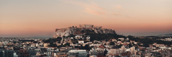 Ηλιοβασίλεμα με θέα την Ακρόπολη , Αθήνα