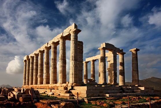 Ο ναός του Ποσειδώνα, Σούνιο