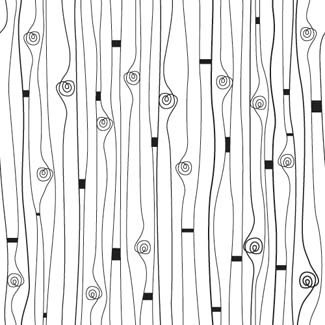 Μοτίβο ταπετσαρίας ασπρόμαυρο, Μοτίβα, Ταπετσαρίες Τοίχου, 100 x 100 εκ.