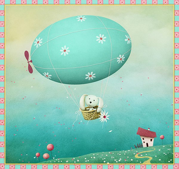 Κουνέλι σε αερόστατο