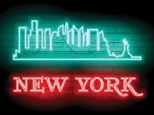 New York Vector Graphic