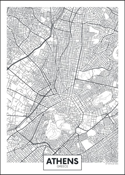 Athens Map