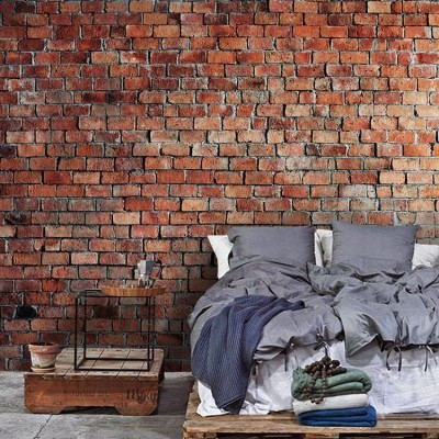 Vintage Brick Φόντο – Τοίχοι Ταπετσαρίες Τοίχου 75 x 100 cm (39556)