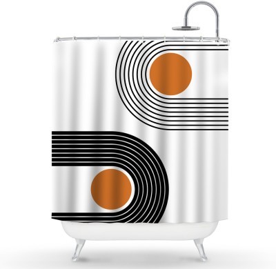 Houseart Minimal art graphique, Line Art, Κουρτίνες μπάνιου, 150 x 180 εκ.