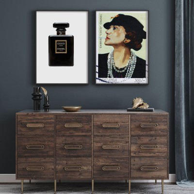 Φινετσάτη σύνθεση, σε Καμβά, Gallery Wall, 2 Τεμάχια