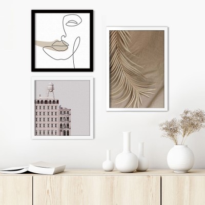 Houseart Artful composition, σε Καμβά, Gallery Wall, 3 Τεμάχια