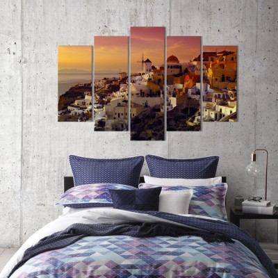 Houseart Τοπίο στην Οία, Σαντορίνη, Ελλάδα, Multipanel, 180 x 120 εκ.