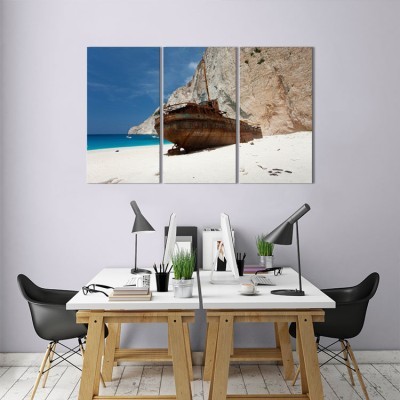 Ναυάγιο, Ζάκυνθος, Ελλάδα, Multipanel, 120 x 75 εκ.