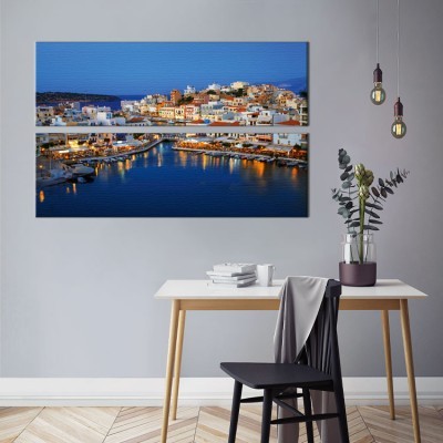 Λίμνη Βουλισμένη, Κρήτη, Ελλάδα, Multipanel, 120 x 74 εκ.