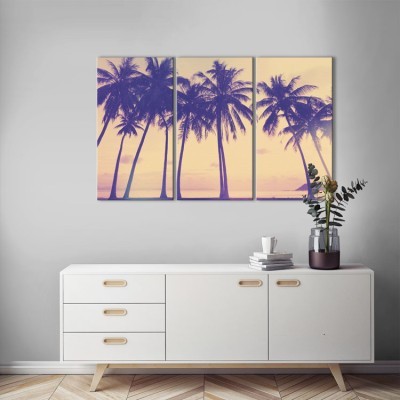 Τροπικοί φοίνικες, Φύση, Multipanel, 120 x 75 εκ.