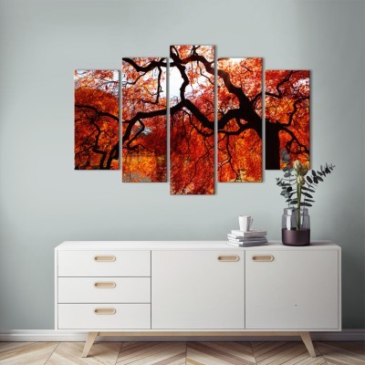 Φθινόπωρο στην Ιαπωνία, Φύση, Multipanel, 180 x 120 εκ.