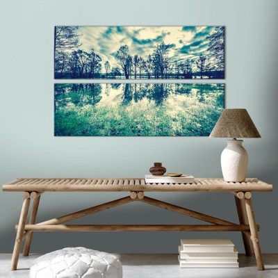 Xρώματα του φθινοπώρου, Φύση, Multipanel, 120 x 73 εκ.