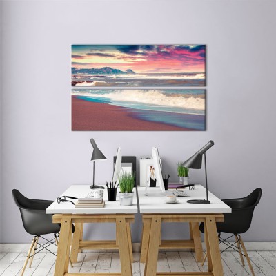 Houseart Άνοιξη στην παραλία, Φύση, Multipanel, 120 x 74 εκ.
