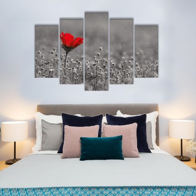 Houseart Παπαρούνα, Φύση, Multipanel, 180 x 120 εκ.