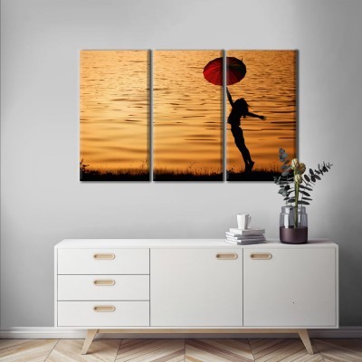 Houseart Κορίτσι στον ήλιο, Άνθρωποι, Multipanel, 120 x 75 εκ.