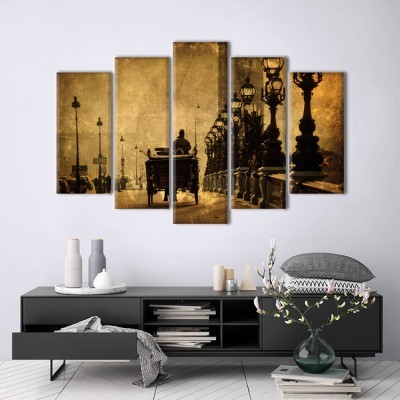 Παλιά εποχή, Vintage, Multipanel, 180 x 120 εκ.