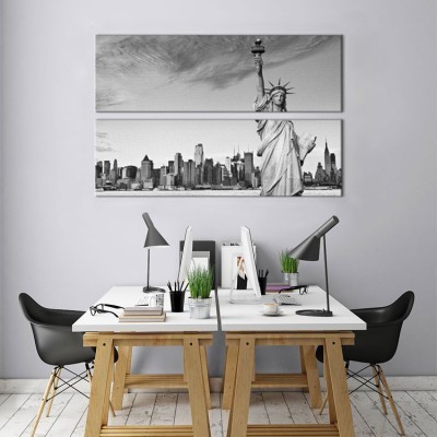 Άγαλμα της Ελευθερίας, Πόλεις - Ταξίδια, Multipanel, 120 x 74 εκ.