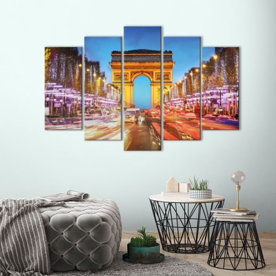 Αψίδα του θριάμβου, Πόλεις - Ταξίδια, Multipanel, 180 x 120 εκ.