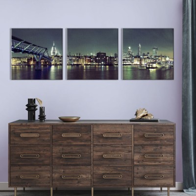 Άγιος Παύλος, Λονδίνο, Πόλεις - Ταξίδια, Multipanel, 150 x 50 εκ.