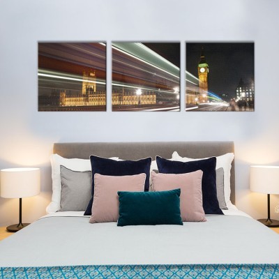 Γέφυρα Ουεστμίνστερ, Πόλεις - Ταξίδια, Multipanel, 150 x 50 εκ.