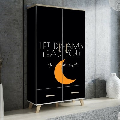 Dream Moon, Φράσεις, Αυτοκόλλητα ντουλάπας, 100 x 147 εκ. (55733)