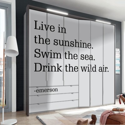 …Sunshine Φράσεις Αυτοκόλλητα ντουλάπας 65 x 185 cm (14251)