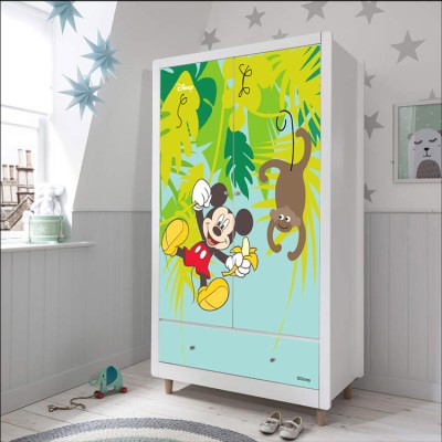 Monkey & Mickey Disney Αυτοκόλλητα ντουλάπας 65 x 185 cm (26688)