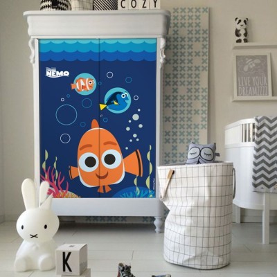Nemo , Finding Dory, Παιδικά, Αυτοκόλλητα ντουλάπας, 100 x 100 εκ.