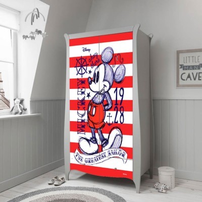 The greatest Sailor, Mickey Mouse, Παιδικά, Αυτοκόλλητα ντουλάπας, 100 x 100 εκ.