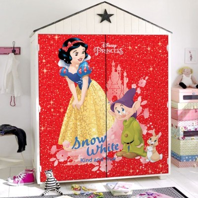 Houseart Snow White, Παιδικά, Αυτοκόλλητα ντουλάπας, 100 x 100 εκ.