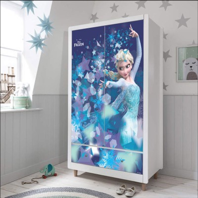 Μαγεμένη Έλσα, Frozen Disney Αυτοκόλλητα ντουλάπας 65 x 185 cm (22967)