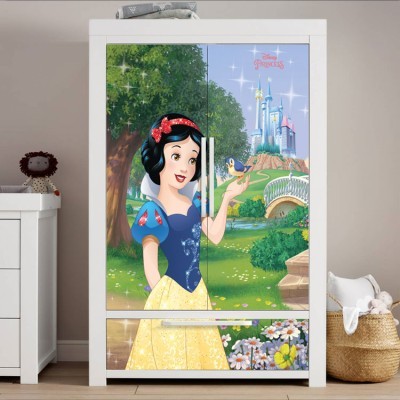 Snow White..!!, Παιδικά, Αυτοκόλλητα ντουλάπας, 100 x 100 εκ.