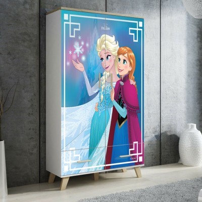 Χαρούμενες αδρεφές, Frozen, Παιδικά, Αυτοκόλλητα ντουλάπας, 100 x 100 εκ.