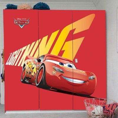 McQueen, Cars, Παιδικά, Αυτοκόλλητα ντουλάπας, 100 x 100 εκ.