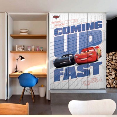 Coming up fast, Cars, Παιδικά, Αυτοκόλλητα ντουλάπας, 100 x 100 εκ.