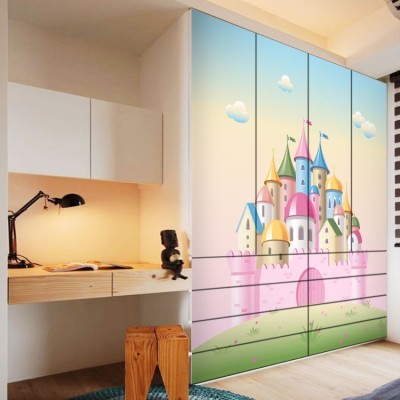 Magic Castle, Παιδικά, Αυτοκόλλητα ντουλάπας, 86 x 86 εκ.