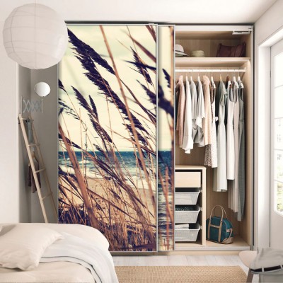 Houseart Φθινοπωρινό τοπίο, Φύση, Αυτοκόλλητα ντουλάπας, 120 x 81 εκ.