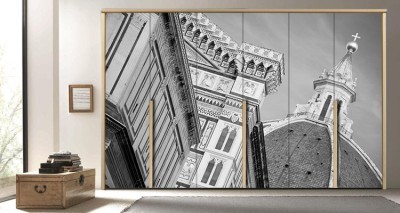 Φλωρεντία Πόλεις – Ταξίδια Αυτοκόλλητα ντουλάπας 65 x 185 cm (10908)