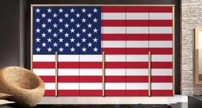 Αμερική Πόλεις – Ταξίδια Αυτοκόλλητα ντουλάπας 65 x 185 cm (14258)