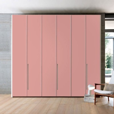 Dalhia-Pink Μονόχρωμα Αυτοκόλλητα ντουλάπας 65 x 185 cm (20197)